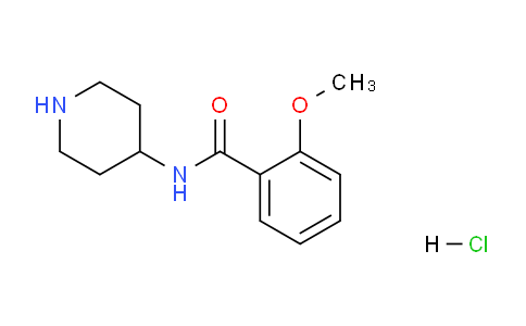 CAS No. 1021901-98-3, 2-Methoxy-N-(piperidine-4-yl)benzamide hydrochloride