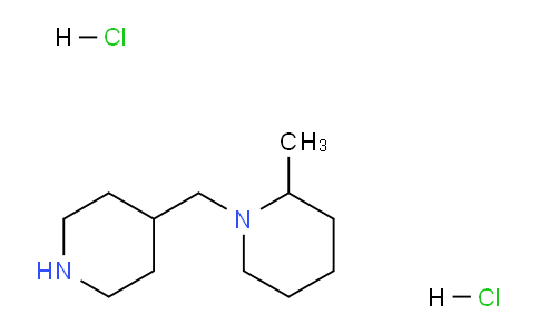 CAS No. 1211495-66-7, 2-Methyl-1-(piperidin-4-ylmethyl)piperidine dihydrochloride