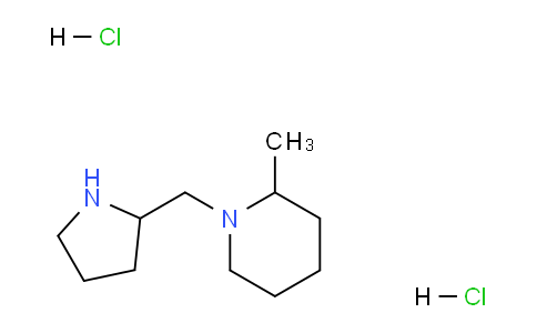 CAS No. 1220027-14-4, 2-Methyl-1-(pyrrolidin-2-ylmethyl)piperidine dihydrochloride