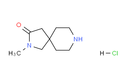 CAS No. 1380300-72-0, 2-Methyl-2,8-diazaspiro[4.5]decan-3-one hydrochloride