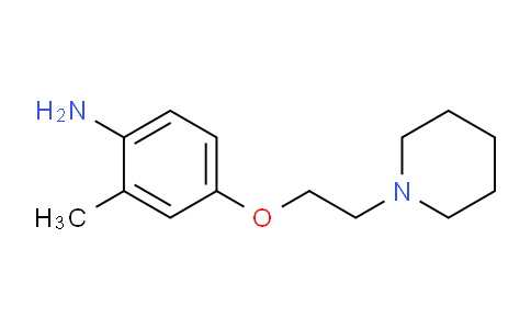 CAS No. 925920-77-0, 2-Methyl-4-(2-(piperidin-1-yl)ethoxy)aniline