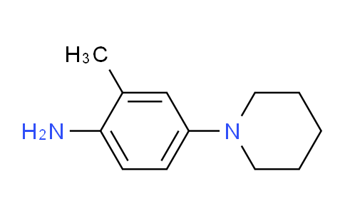 CAS No. 73164-32-6, 2-Methyl-4-(piperidin-1-yl)aniline