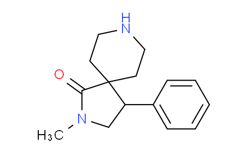 CAS No. 79139-59-6, 2-Methyl-4-phenyl-2,8-diazaspiro[4.5]decan-1-one