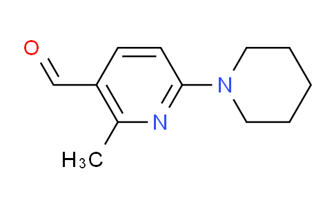 CAS No. 1355175-63-1, 2-Methyl-6-(piperidin-1-yl)nicotinaldehyde
