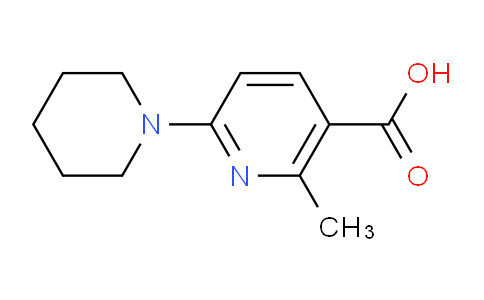CAS No. 1355232-94-8, 2-Methyl-6-(piperidin-1-yl)nicotinic acid