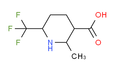CAS No. 1706455-00-6, 2-Methyl-6-(trifluoromethyl)piperidine-3-carboxylic acid