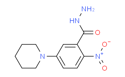 CAS No. 1147979-35-8, 2-Nitro-5-(piperidin-1-yl)benzohydrazide