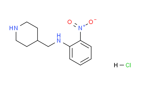 CAS No. 1286264-78-5, 2-Nitro-N-(piperidin-4-ylmethyl)aniline hydrochloride