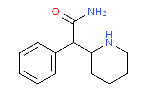 CAS No. 19395-39-2, 2-Phenyl-2-(piperidin-2-yl)acetamide