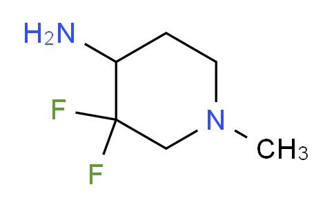 CAS No. 1439894-46-8, 3,3-Difluoro-1-methylpiperidin-4-amine