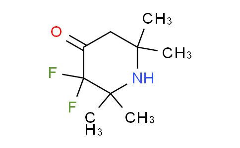 CAS No. 1542224-31-6, 3,3-Difluoro-2,2,6,6-tetramethylpiperidin-4-one