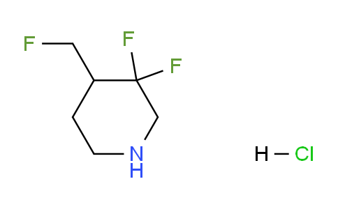 CAS No. 1823920-26-8, 3,3-Difluoro-4-(fluoromethyl)piperidine hydrochloride