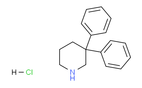 CAS No. 24056-60-8, 3,3-Diphenylpiperidine hydrochloride
