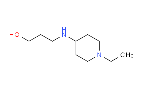 CAS No. 626214-18-4, 3-((1-Ethylpiperidin-4-yl)amino)propan-1-ol