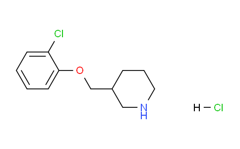 CAS No. 1018446-64-4, 3-((2-Chlorophenoxy)methyl)piperidine hydrochloride