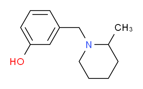 CAS No. 104415-37-4, 3-((2-Methylpiperidin-1-yl)methyl)phenol