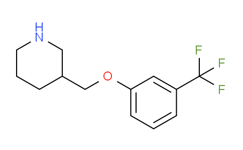 CAS No. 405062-74-0, 3-((3-(Trifluoromethyl)phenoxy)methyl)piperidine