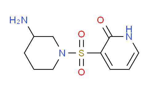 CAS No. 1707594-47-5, 3-((3-Aminopiperidin-1-yl)sulfonyl)pyridin-2(1H)-one