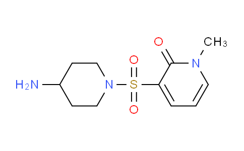CAS No. 1710195-03-1, 3-((4-Aminopiperidin-1-yl)sulfonyl)-1-methylpyridin-2(1H)-one