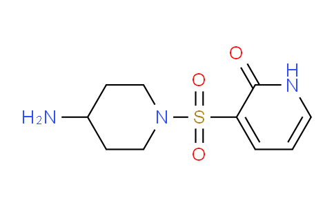CAS No. 1708288-31-6, 3-((4-Aminopiperidin-1-yl)sulfonyl)pyridin-2(1H)-one