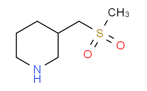 CAS No. 290328-54-0, 3-((Methylsulfonyl)methyl)piperidine