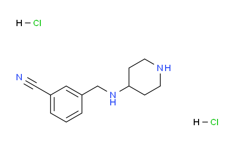 CAS No. 1286265-82-4, 3-((Piperidin-4-ylamino)methyl)benzonitrile dihydrochloride