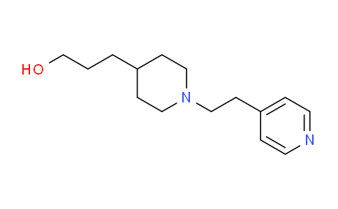 CAS No. 865075-33-8, 3-(1-(2-(Pyridin-4-yl)ethyl)piperidin-4-yl)propan-1-ol