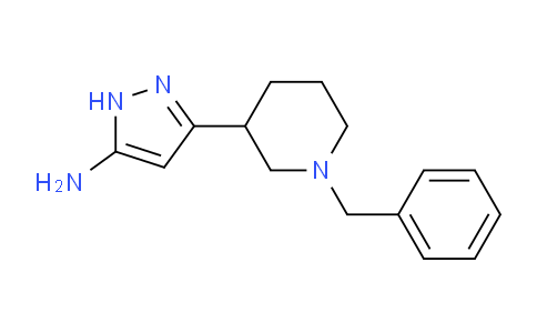 CAS No. 1782390-13-9, 3-(1-Benzylpiperidin-3-yl)-1H-pyrazol-5-amine