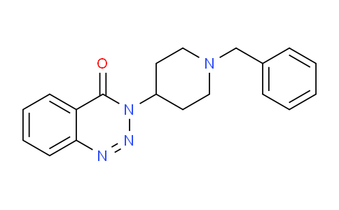 CAS No. 86589-81-3, 3-(1-Benzylpiperidin-4-yl)benzo[d][1,2,3]triazin-4(3H)-one
