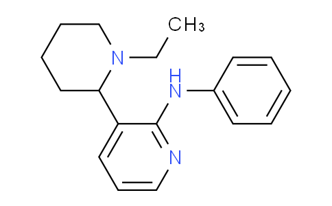 CAS No. 1352501-24-6, 3-(1-Ethylpiperidin-2-yl)-N-phenylpyridin-2-amine