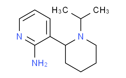CAS No. 1352534-53-2, 3-(1-Isopropylpiperidin-2-yl)pyridin-2-amine
