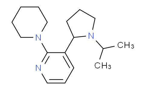 CAS No. 1352518-59-2, 3-(1-Isopropylpyrrolidin-2-yl)-2-(piperidin-1-yl)pyridine
