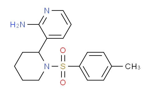 CAS No. 1352500-63-0, 3-(1-Tosylpiperidin-2-yl)pyridin-2-amine