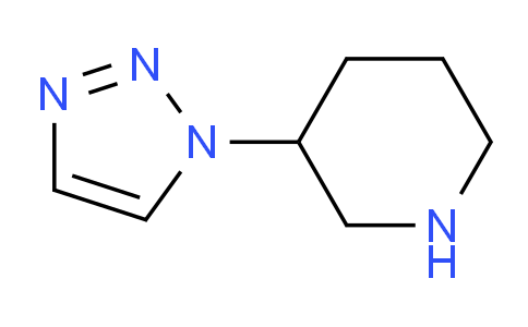 CAS No. 682326-97-2, 3-(1H-1,2,3-Triazol-1-yl)piperidine