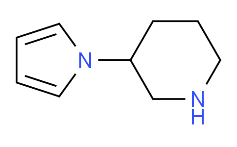 CAS No. 169750-97-4, 3-(1H-Pyrrol-1-yl)piperidine