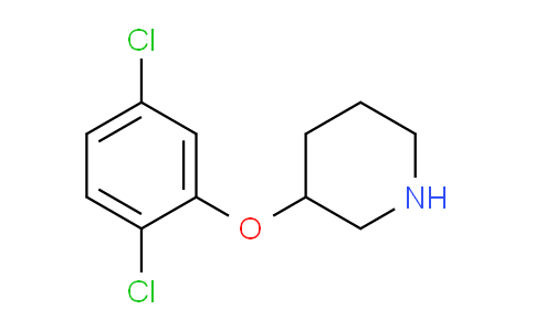 CAS No. 946759-06-4, 3-(2,5-Dichlorophenoxy)piperidine