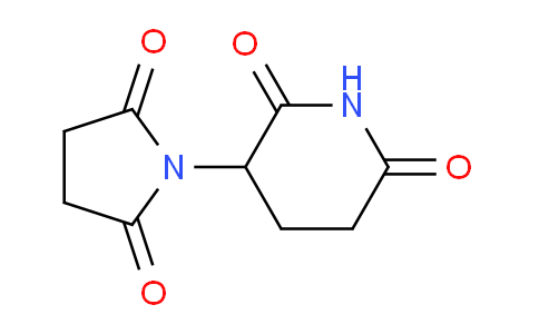 CAS No. 19246-23-2, 3-(2,5-Dioxopyrrolidin-1-yl)piperidine-2,6-dione