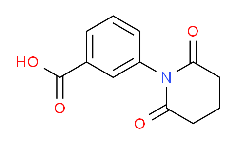 CAS No. 140213-08-7, 3-(2,6-Dioxopiperidin-1-yl)benzoic acid
