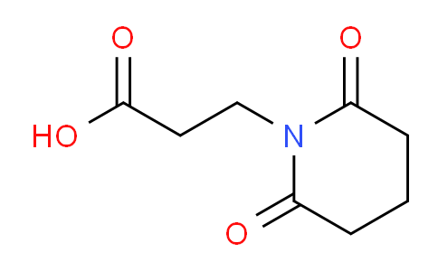 CAS No. 94497-33-3, 3-(2,6-Dioxopiperidin-1-yl)propanoic acid