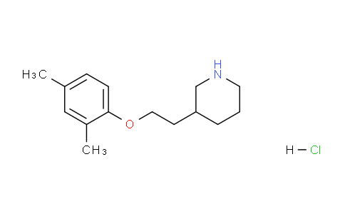 CAS No. 1220019-97-5, 3-(2-(2,4-Dimethylphenoxy)ethyl)piperidine hydrochloride