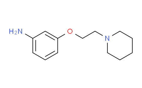 CAS No. 373824-23-8, 3-(2-(Piperidin-1-yl)ethoxy)aniline