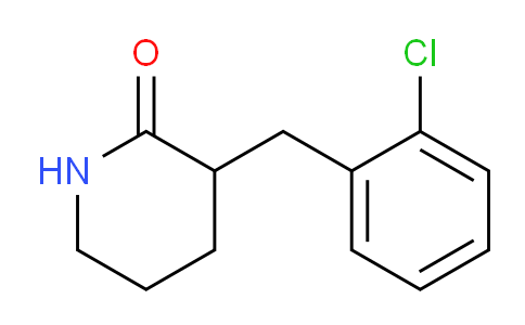 CAS No. 1260766-37-7, 3-(2-Chlorobenzyl)-2-piperidone