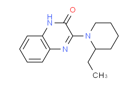 CAS No. 1351398-80-5, 3-(2-Ethylpiperidin-1-yl)quinoxalin-2(1H)-one