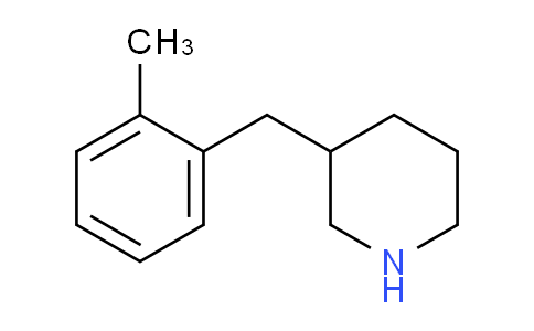 CAS No. 955314-92-8, 3-(2-Methylbenzyl)piperidine