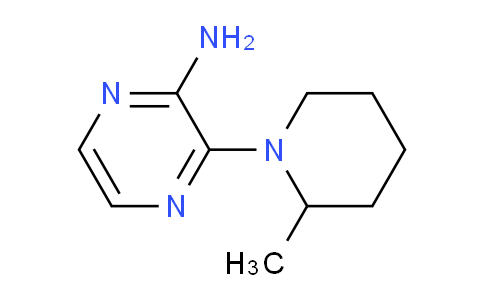 CAS No. 1691092-15-5, 3-(2-Methylpiperidin-1-yl)pyrazin-2-amine