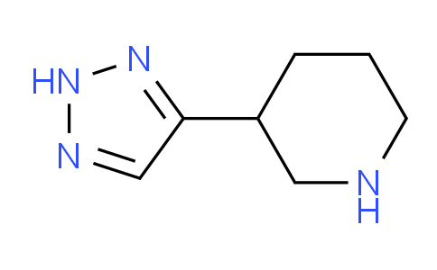 CAS No. 2366183-19-7, 3-(2H-1,2,3-Triazol-4-yl)piperidine