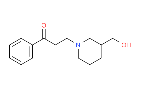 CAS No. 1146080-19-4, 3-(3-(Hydroxymethyl)piperidin-1-yl)-1-phenylpropan-1-one
