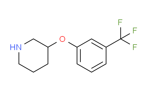 CAS No. 946759-18-8, 3-(3-(Trifluoromethyl)phenoxy)piperidine
