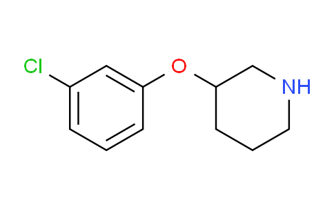 CAS No. 902837-32-5, 3-(3-Chlorophenoxy)piperidine