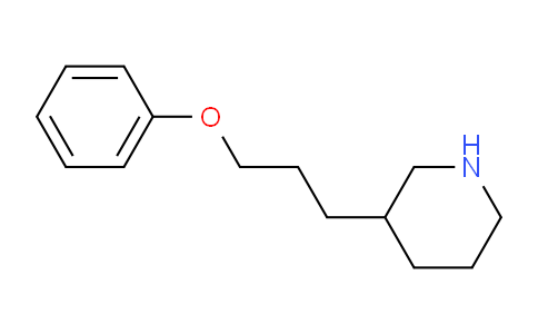 CAS No. 1219977-32-8, 3-(3-Phenoxypropyl)piperidine